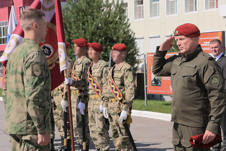 Военнослужащие спецназа приняли участие в испытаниях на право ношения крапового берета