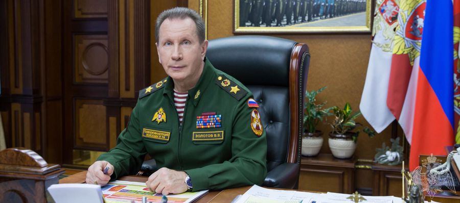 Поздравление директора Росгвардии генерала армии Виктора Золотова с Днем России