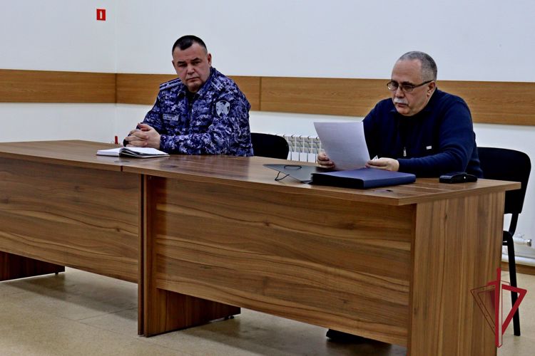 Военный судья провел правовое занятие с чукотскими росгвардейцами