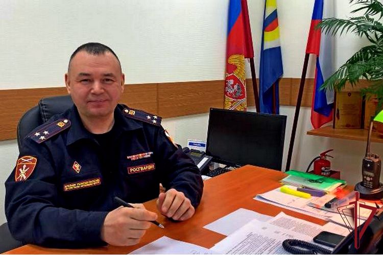 Поздравление начальника Управления Росгвардии по ЧАО с Международным женским днем (видео)