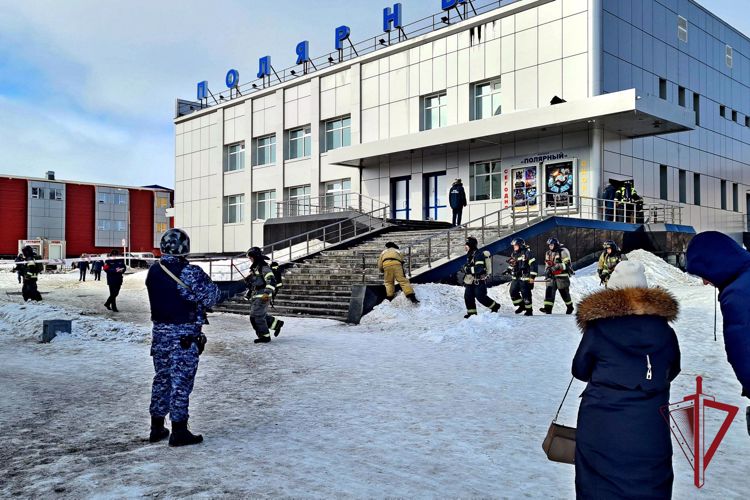  Условный пожар в анадырском кинотеатре удалось оперативно потушить