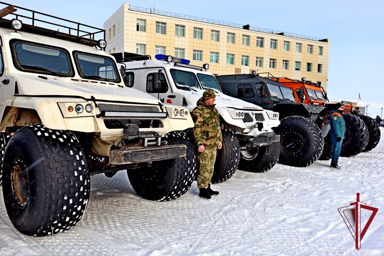 На Чукотке росгвардейцы приняли участие в учениях «Безопасная Арктика-2023» 