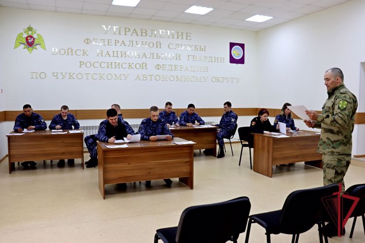 «Диктант Победы» написали росгвардейцы в Анадыре и Певеке