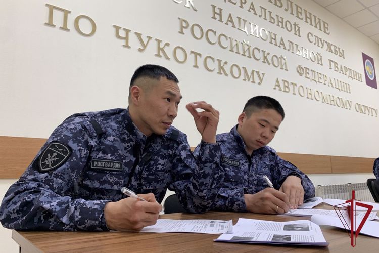 «Диктант Победы» написали росгвардейцы в Анадыре и Певеке