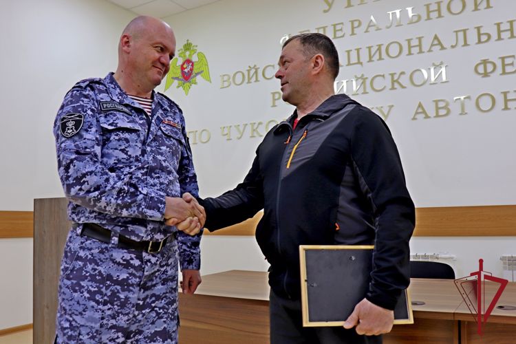 Чукотская Росгвардия поблагодарила неравнодушного гражданина