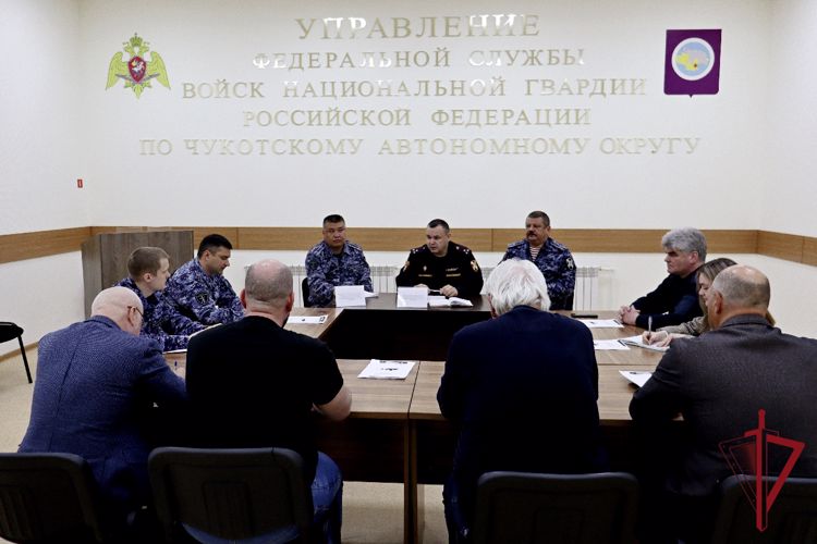 В Росгвардии Чукотки прошел круглый стол по вопросам безопасности ТЭК
