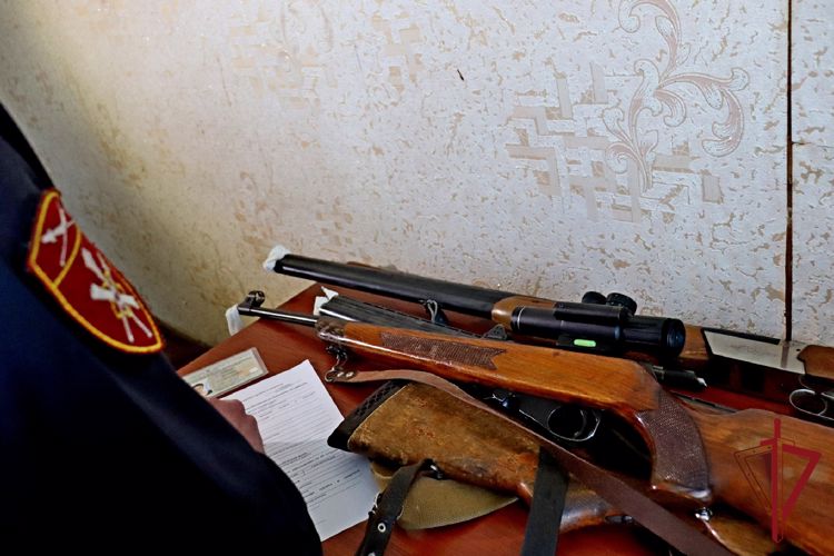 Росгвардия ЧАО напоминает о правилах обращения с гражданским оружием