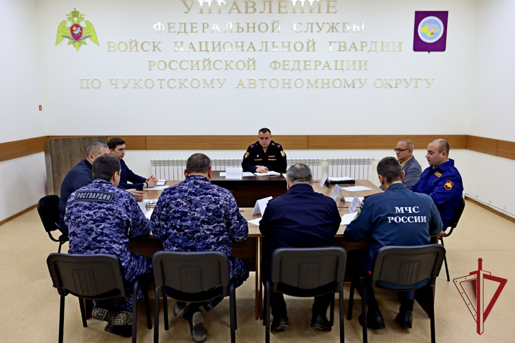 В Росгвардии ЧАО прошел Координационный совет по вопросам частной охранной деятельности
