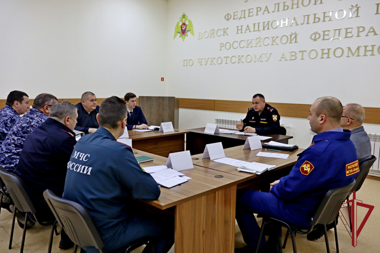 В Росгвардии ЧАО прошел Координационный совет по вопросам частной охранной деятельности