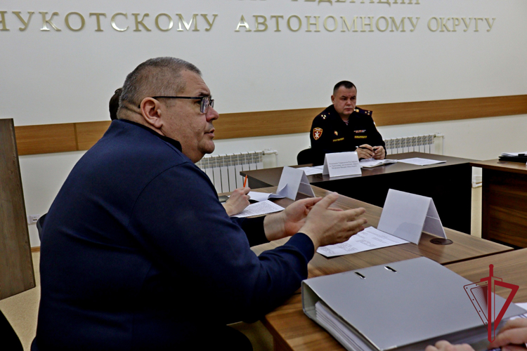 В Росгвардии ЧАО прошел Координационный совет по вопросам частной охранной деятельности
