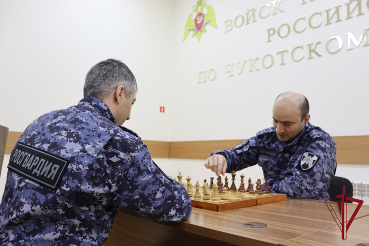 В Анадыре прошел шахматный турнир среди росгвардейцев