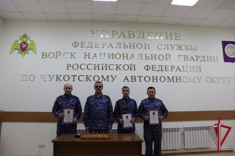 В Анадыре прошел шахматный турнир среди росгвардейцев