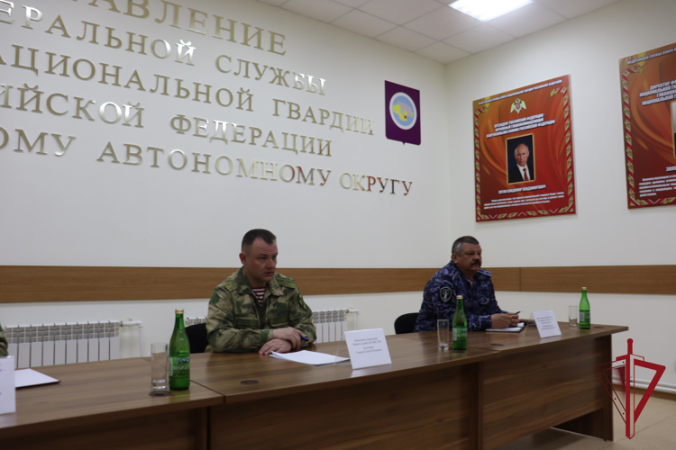 На Чукотке завершилась  итоговая проверка территориального  управления Росгвардии