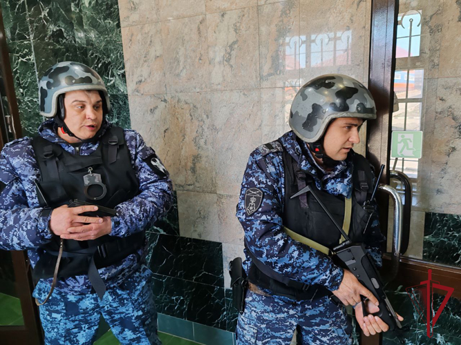 На Чукотке Росгвардия приняла участие в тактических учениях  по пресечению теракта