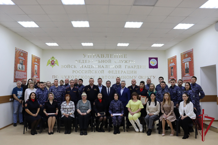 Вневедомственная охрана Чукотки отпраздновала свое 72-летие