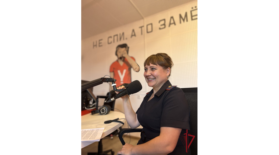 О преимуществах службы в Росгвардии побеседовали на волнах радио «Пурга» на Чукотке