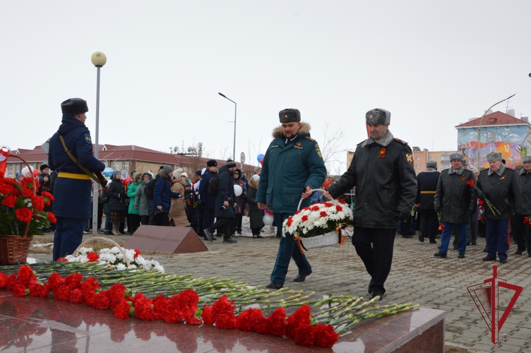 На Чукотке Росгвардия принимает участие в памятных мероприятиях,  приуроченных 80-й годовщине Победы