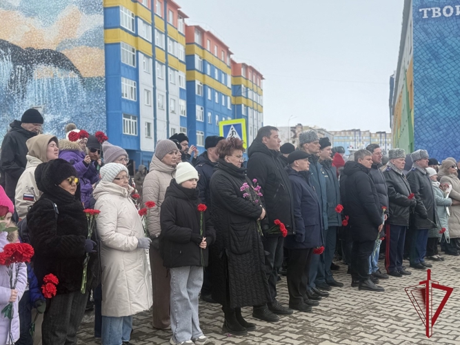 Росгвардия приняла участие в открытии Стелы памяти погибшим защитникам Отечества