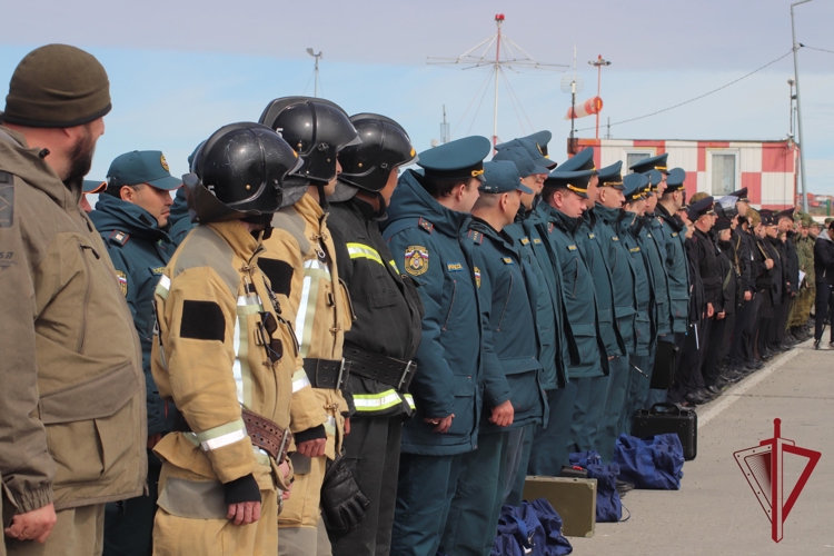 Росгвардия приняла участие в тактико-специальной тренировке в Анадыре