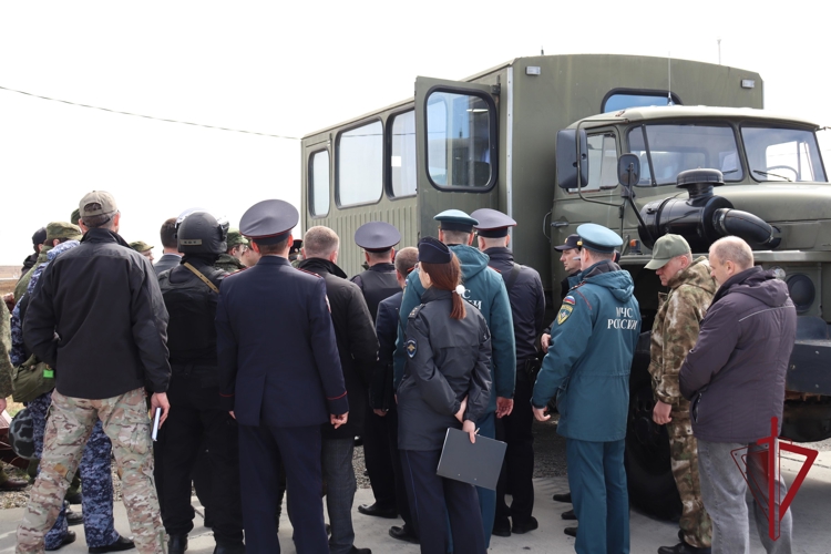 Росгвардия приняла участие в тактико-специальной тренировке в Анадыре