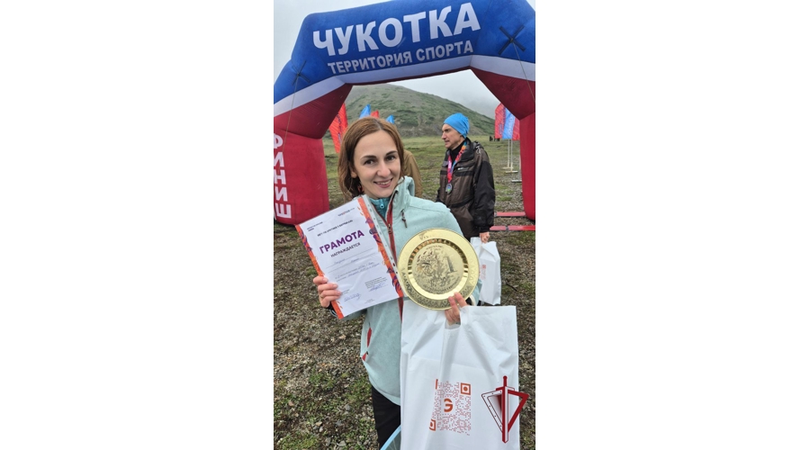 Спортсменка из Росгвардии стала чемпионкой в фестивале «Берингов пролив» на Чукотке