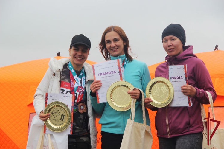 Спортсменка из Росгвардии стала чемпионкой в фестивале «Берингов пролив» на Чукотке