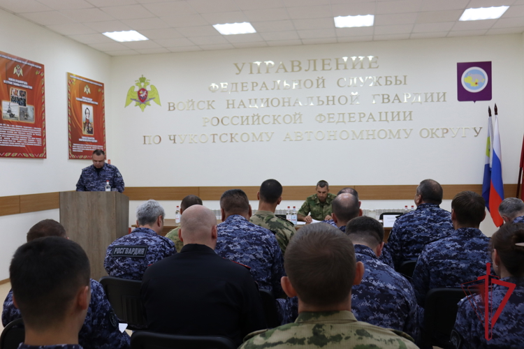 Первый заместитель командующего Восточным округом Росгвардии проинспектировал деятельность подразделений ведомства на Чукотке 