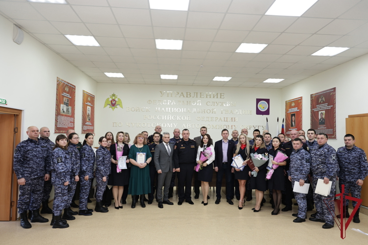 На Чукотке отметили 73-ю годовщину образования службы   вневедомственной охраны
