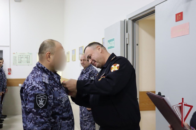 Чукотские росгвардейцы получили государственные награды