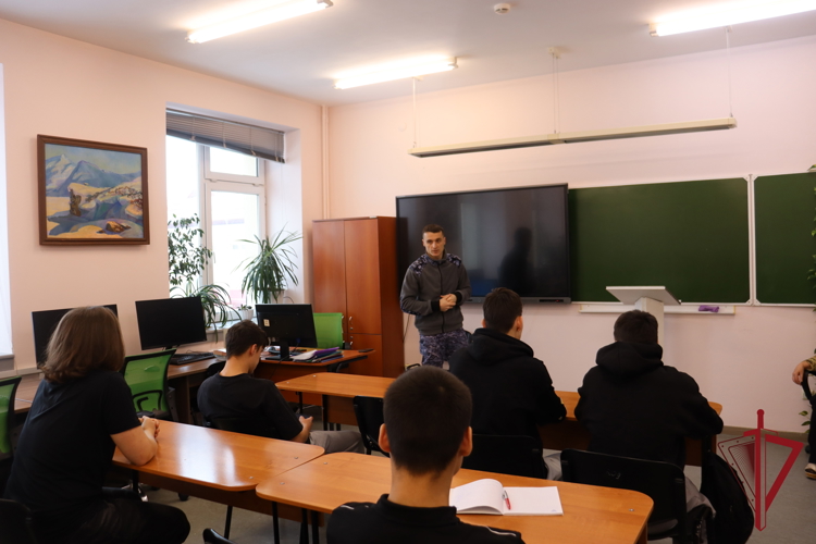 Росгвардия на Чукотке провела профориентационное  мероприятие для студентов колледжа 