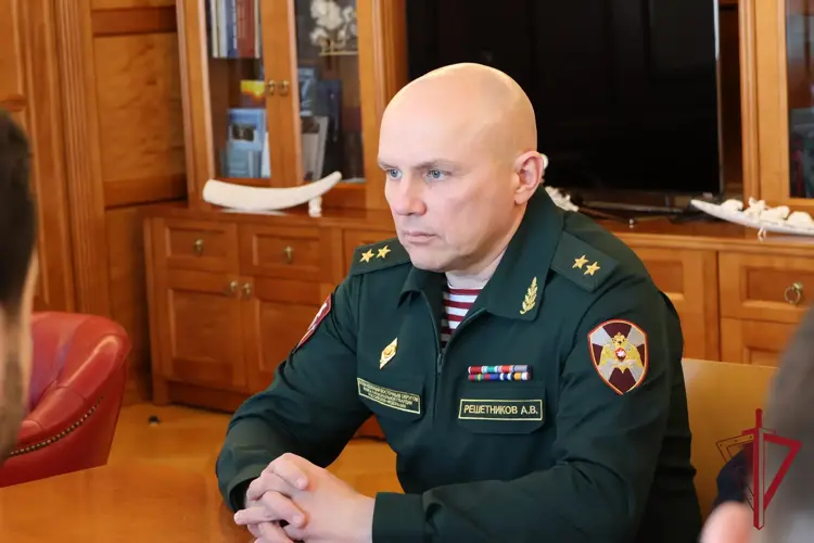 Чукотку с рабочим визитом посетил Командующий Восточным округом Росгвардии генерал-лейтенант Александр Решетников 