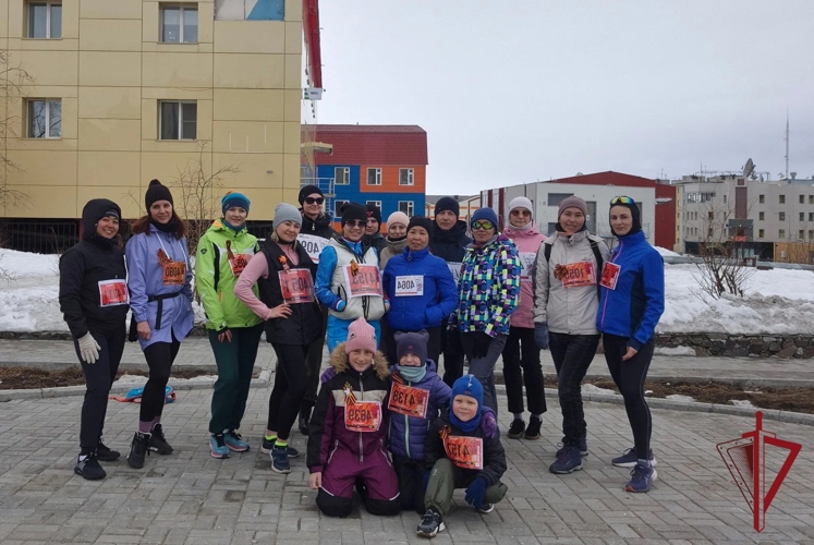 В торжественных мероприятиях в честь празднования 81-й годовщины Великой Победы приняли участие росгвардейцы на Чукотке