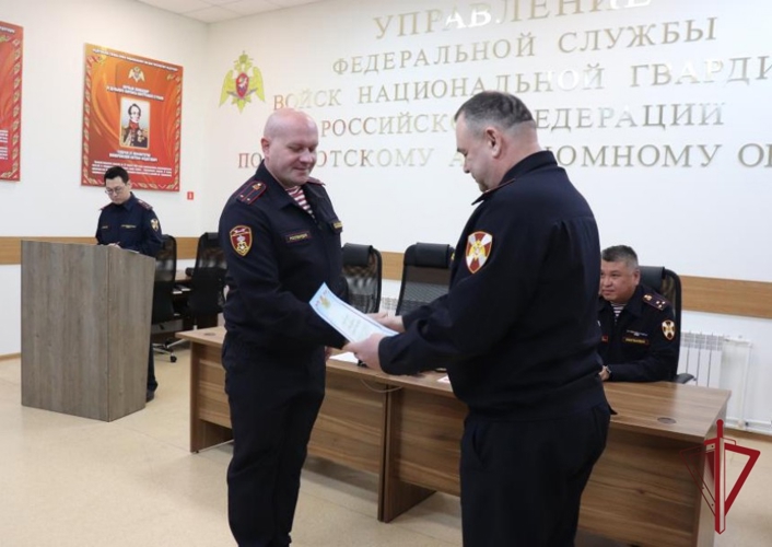 На Чукотке отметили 74-ю годовщину образования  вневедомственной охраны Росгвардии 