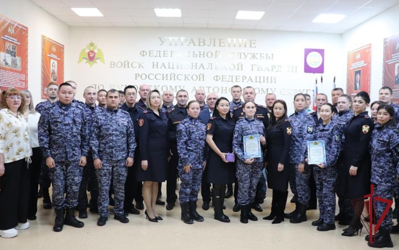 На Чукотке отметили 74-ю годовщину образования  вневедомственной охраны Росгвардии 