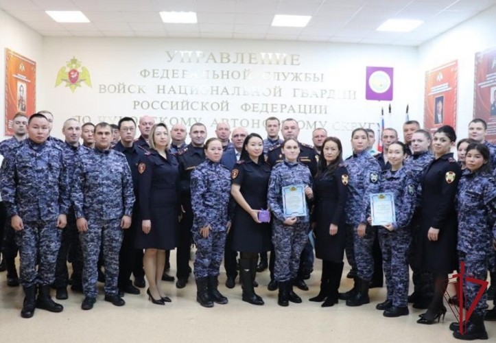 На Чукотке отметили 74-ю годовщину образования  вневедомственной охраны Росгвардии 